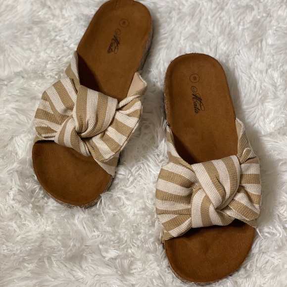 🎀Striped Bow Sandal🎀 - Picture 5 of 5